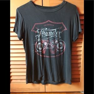 Dry Goods Thunder Motors Black T-shirt Small
